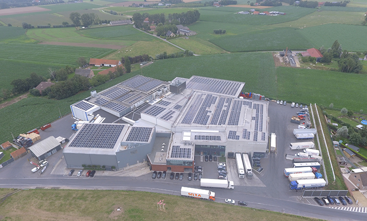 MR Solar Kipco Damaco Oostrozebeke SunPower panneaux solaires