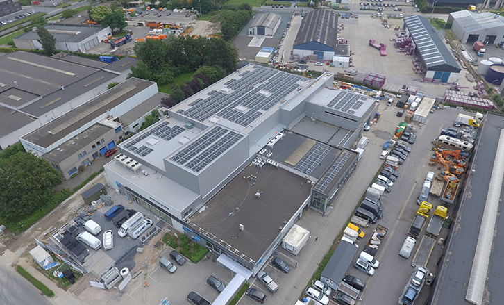 Quisquater-Dendermonde-Industrie-MR Solar-zonnepanelen