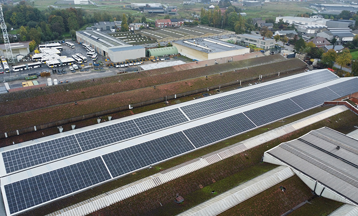 Industriële zonnepanelen bij Jonckheere Subcontracting MR Solar 3