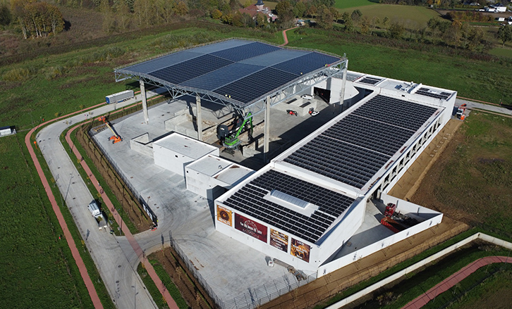 Industriële zonnepanelen bij Van Den Broeck-De Sutter Ninove MR Solar 2