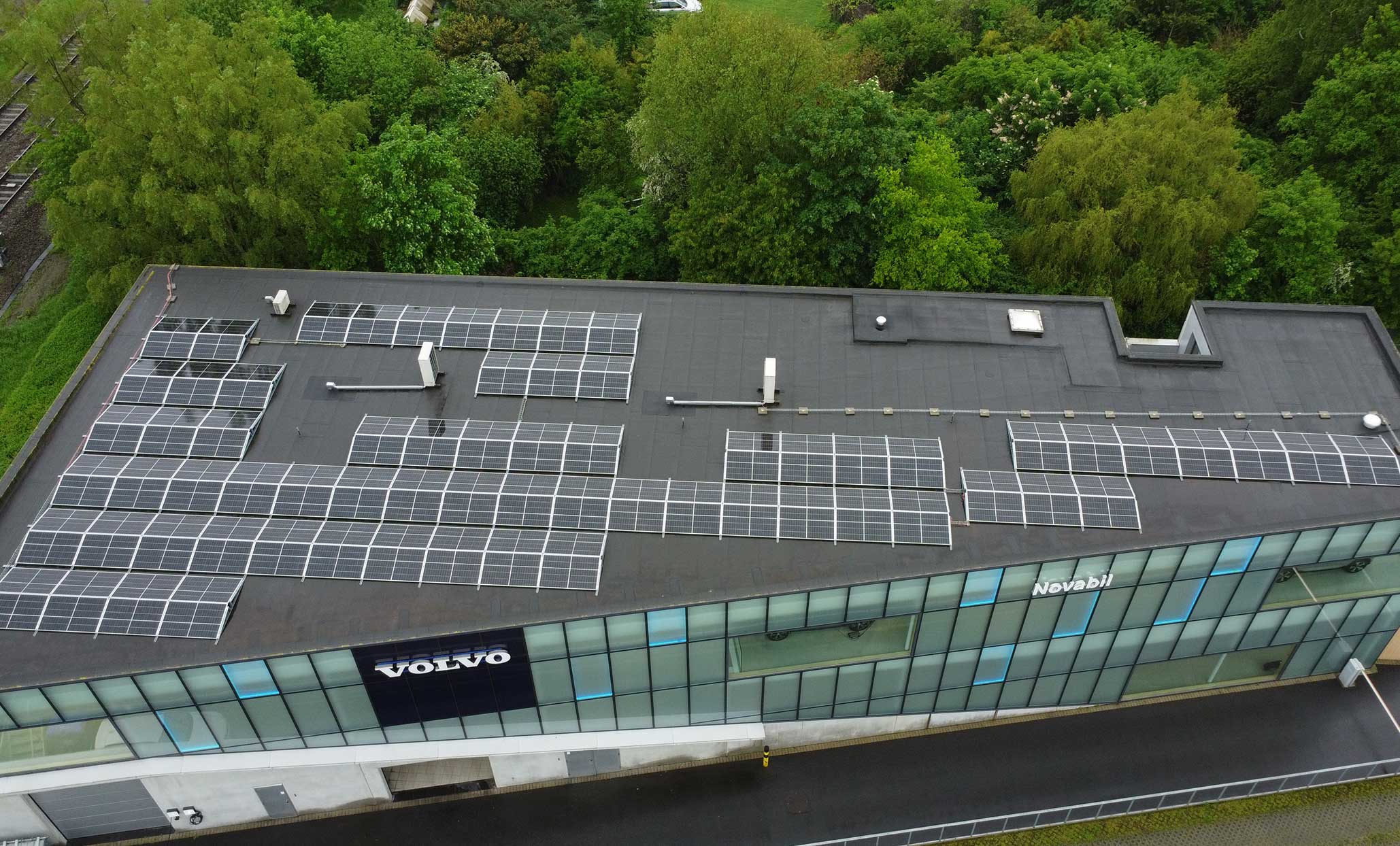 MR Solar zonnepanelen Volvo Waregem 2