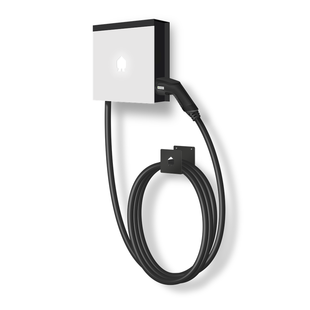 Smappee - EV Wall wit met laadkabel